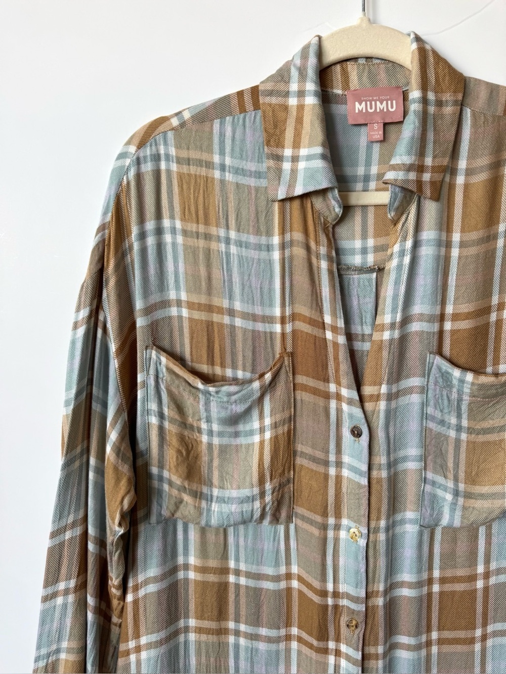 Show Me Your Mumu Leo Buttondown Tunic - Picture 6 of 9